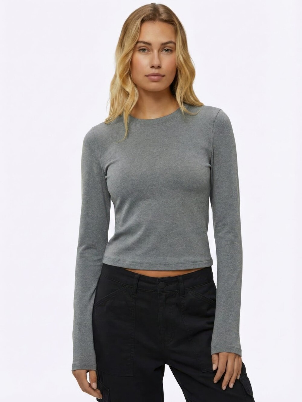NWT CUTS Clothing Tomboy Tee Long Sleeve Sz. LG